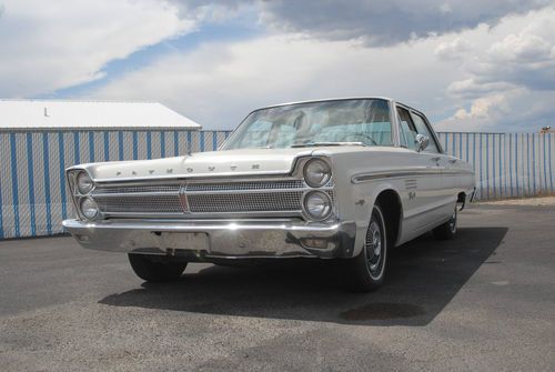 1965 plymouth fury iii  "time capsule"