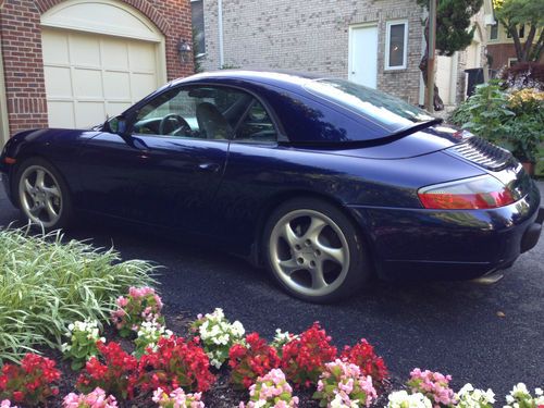 2001 Porsche 911 Carerra 4 Cabriolet, image 2
