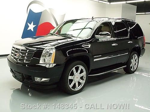 2012 cadillac escalade lux awd sunroof nav dvd 22's 31k texas direct auto