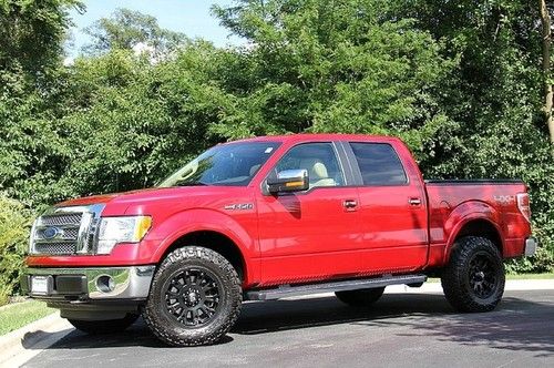 2011 ford f150 supercrew lariat 4x4 only 25k miles 1owner navigation loaded wow!