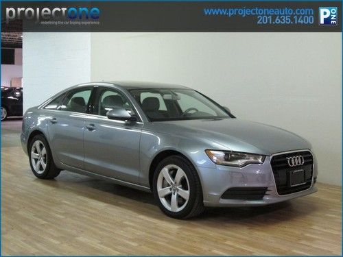 2012 audi a6 3.0t premium plus quattro navigation one owner gray