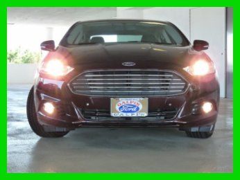 2013 fusion titanium energi plug-in hybrid sedan moonroof active park assist