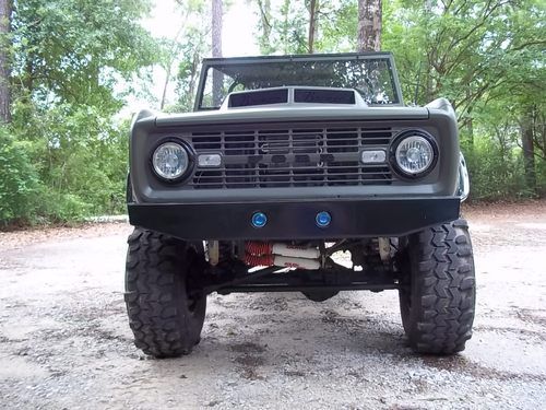 1977 Ford Bronco military tribute sarge 77 5.0 roller motor, image 8
