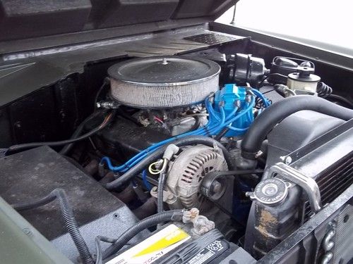 1977 Ford Bronco military tribute sarge 77 5.0 roller motor, image 9