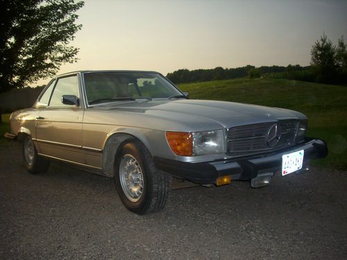 1976 mercedes-benz 450sl base convertible 2-door 4.5l