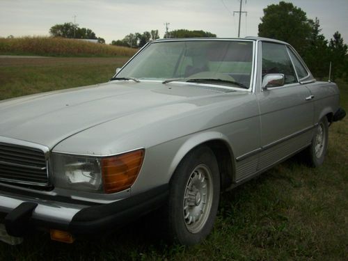 1976 Mercedes-Benz 450SL Base Convertible 2-Door 4.5L, image 3