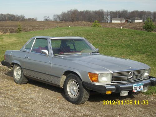 1976 Mercedes-Benz 450SL Base Convertible 2-Door 4.5L, image 4