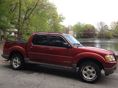 2002 ford sport trac explorer pick up 4x4 awd low miles clean utility suv mint