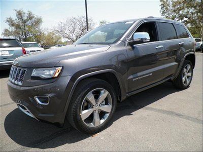 Rwd 4dr overland new suv automatic 5.7l hemi mopar overland glay black leather