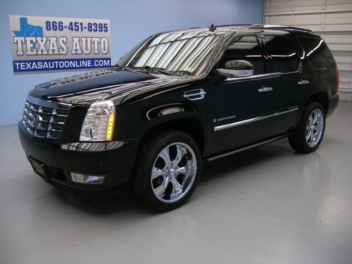 We finance!!!  2009 cadillac escalade luxury roof heated leather nav texas auto