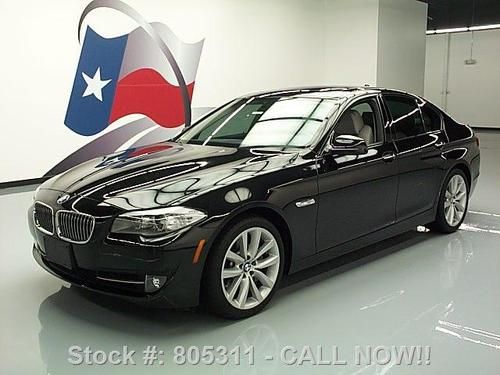 2011 bmw 535i sport turbo sunroof nav 19" wheels 18k mi texas direct auto