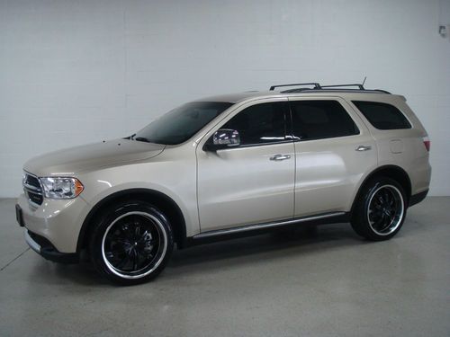 2011 dodge durango crew awd- 5.7l hemi - nav, fr&amp;rr heated seats, 3rd row seats!