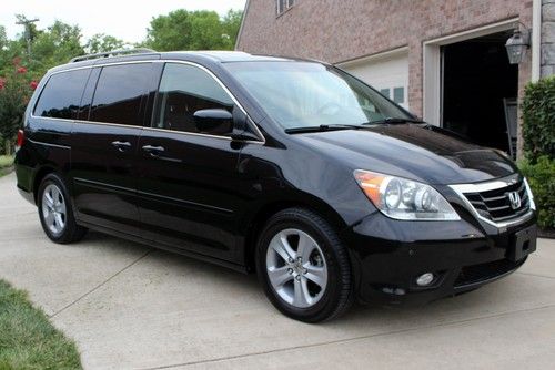 2009 honda odyssey touring - navigation, rear entertainment, black