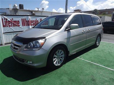 Fl 2006 odyssey touring w leather roof rear ent only 42k mi runs great!