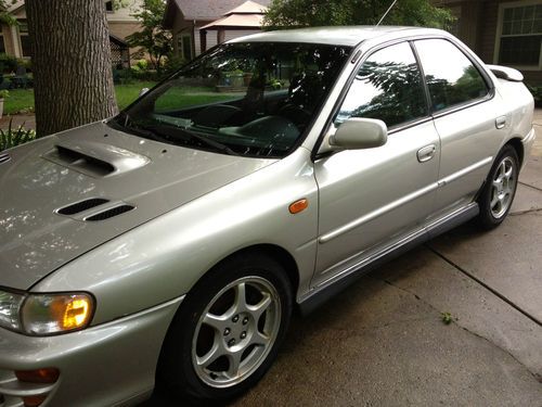 2000 subaru impreza rs 2.5 4 door sedan-low starting no reserve