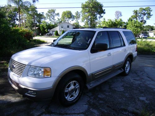 2004 ford expedition eddie bauer 4x4 sunroof navigation leather 3rd row