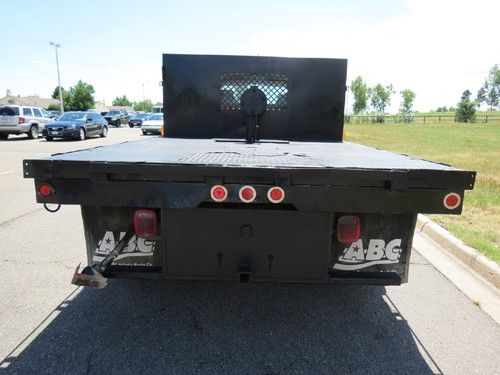 2006 Ford F550 Crew Cab Flatbed 4x4 Diesel 6.0 1 Owner Fleet Needs Mechanical, US $5,995.00, image 4