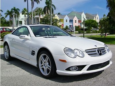 Bid now! clean hist! mercedes sl550 sport! pano! nav! wd str whl! amg! call now!