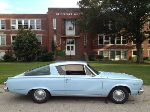 1966 plymouth barracuda base 5.2l