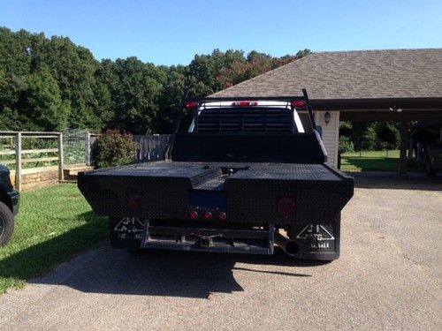 2011 Chevrolet Duramax Diesel-4x4-Crew-Flat Bed-, image 4
