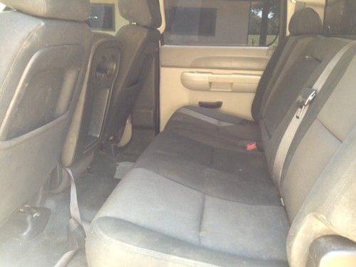 2011 Chevrolet Duramax Diesel-4x4-Crew-Flat Bed-, image 14