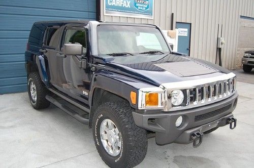 Warranty 2007 hummer h3 4wd sunroof leather chrome cd tow suv 07 h 3