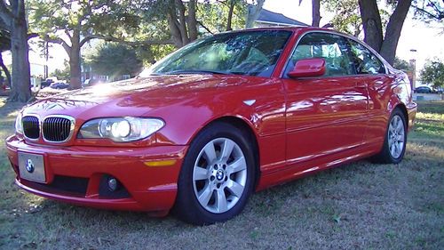 2006 bmw 325ci yes, it's sexy &amp; yes, it's red!