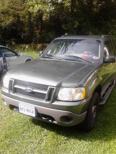 2001 ford explorer sport utility 2-door 4.0l 4wd v6 - automatic