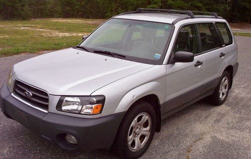 2004 subaru forester x wagon 4-door 2.5l