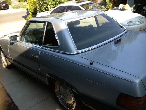 1980 mercedes-benz 450sl base convertible 2-door 4.5l