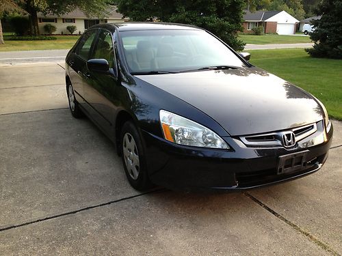 2005 honda accord lx salvage, repairable easy hit must see