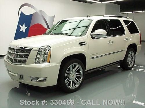 2011 cadillac escalade platinum awd sunroof nav dvd 27k texas direct auto