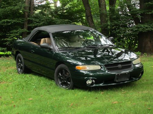 1998 chrysler sebring jxi convertible 2-door 2.5l