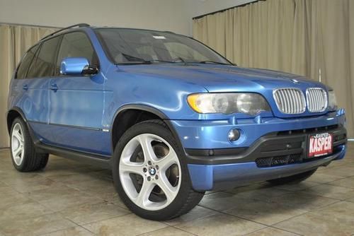 2003 bmw x5 awd 4x4 sunroof moonroof navigation leather non smoker