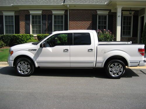 2010 ford f-150 platinum crew cab pickup 4-door 5.4l