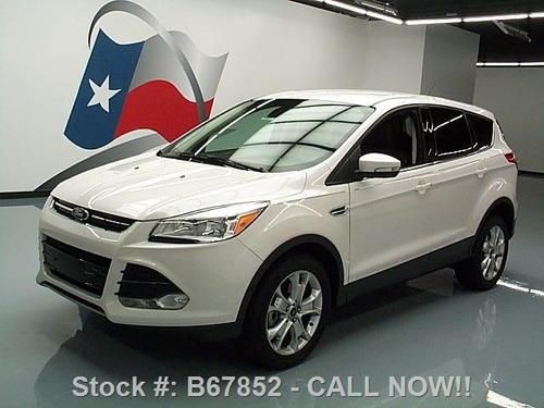2013 ford escape sel ecoboost heated leather 6k miles!! texas direct auto