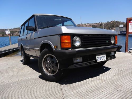 1990 land rover range rover county sport utility 4-door 3.9l one owner