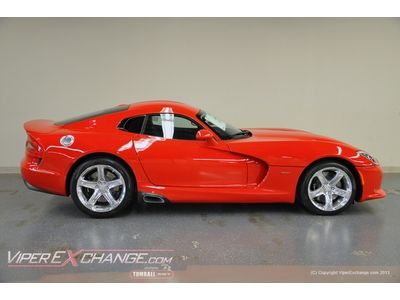 2013 srt viper adrenaline red 5 spokes leather