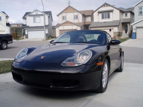 1999 porsche boxster - triple black