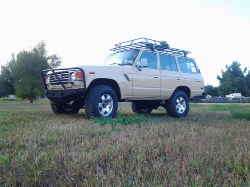 1985 fuel injected fj60 "2fe" motor, h55f 5-speed ***no reserve*** fresh build