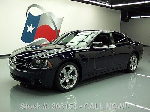 2012 dodge charger r/t plus hemi sunroof nav 20's 3k mi texas direct auto