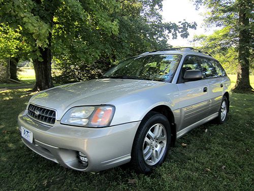 No reserve 2003 subaru outback wagon 4-door 2.5l very clean