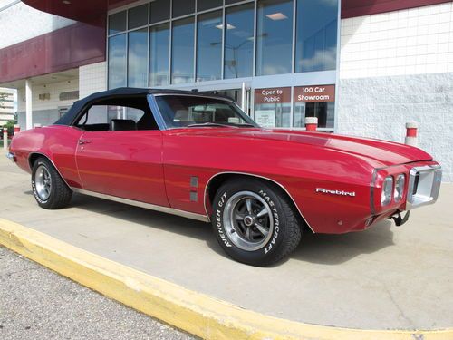 1969 pontiac firebird convertible - barn find - 350 cid/auto - recent updates