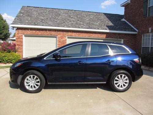 2011 Mazda CX-7 - 10,000 miles - custom white leather interior - CX7 - Warranty, image 2