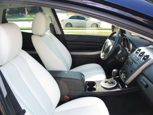2011 Mazda CX-7 - 10,000 miles - custom white leather interior - CX7 - Warranty, image 5