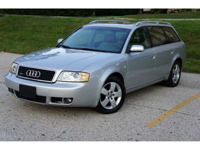 2003 audi a6 quattro avant/wagon auto/premium-cold weather package/bose/serviced