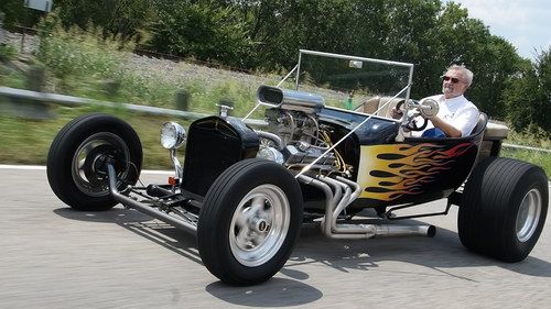 1923 ford model t hot rod roadster classic - 383 performance built sbc - video