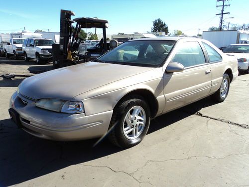 1997 ford thunderbird lx coupe 2-door 3.8l, no reserve
