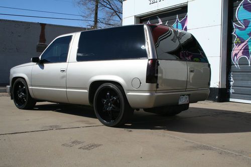 1999 chevrolet tahoe custom 2-door
