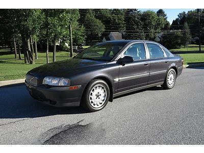 1999 99 s80 loaded runs super non smoer no reserve inspected great car!!